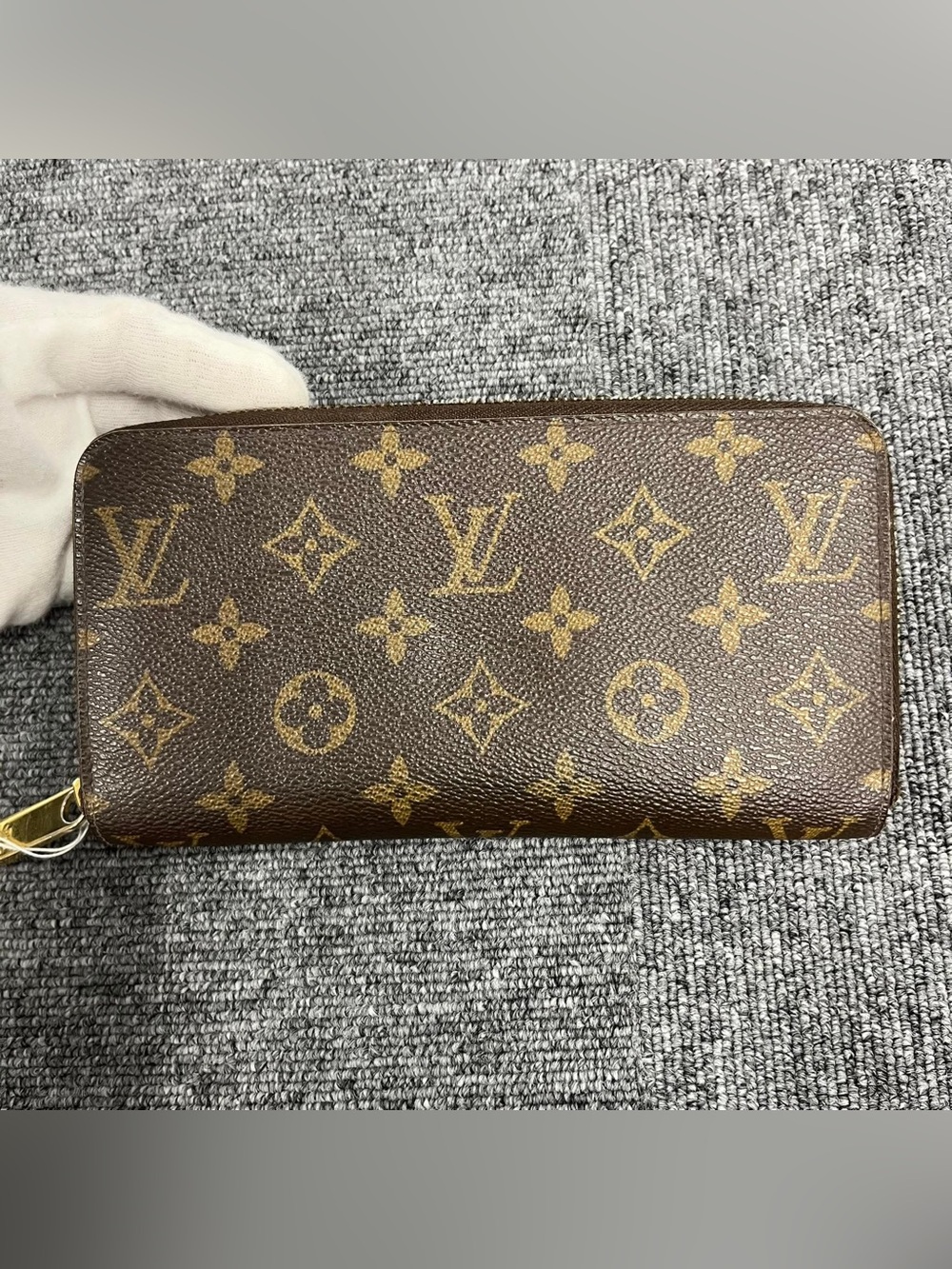 Louis Vuitton Monogram Canvas Long Wallet - Brown & Gold Monogram